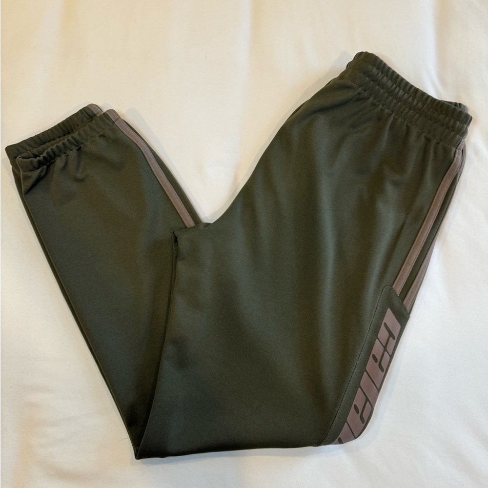 Adidas Yeezy Kanye Calabasas Track Pant Brown Umber W/Accent ,Size Large